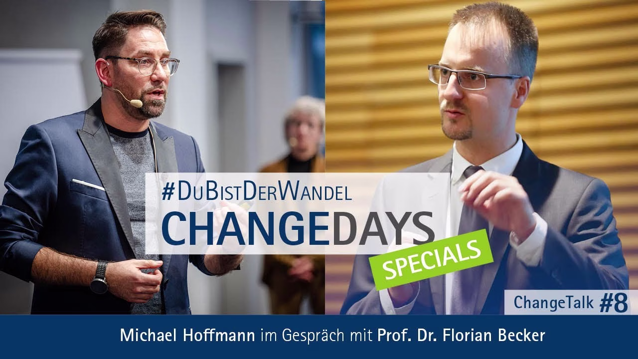 Prof. Dr. Florian Becker im ChangeTalk Podcast über Leistungsfähigkeit und Psychologie.